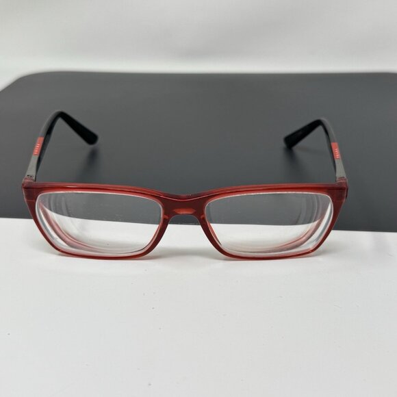 PRADA Red Eyeglasses Frame VPS 01B  AB9-1O1 54 [] 16 140 - Picture 2 of 16